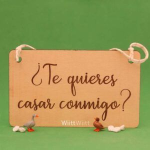 Cartel pedida