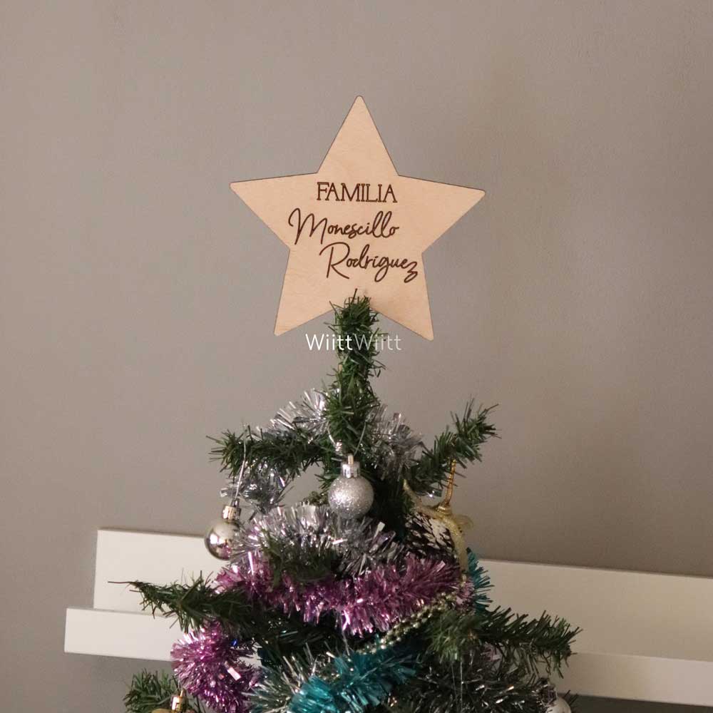 Estrella árbol apellidos de la familia - Imagen 3