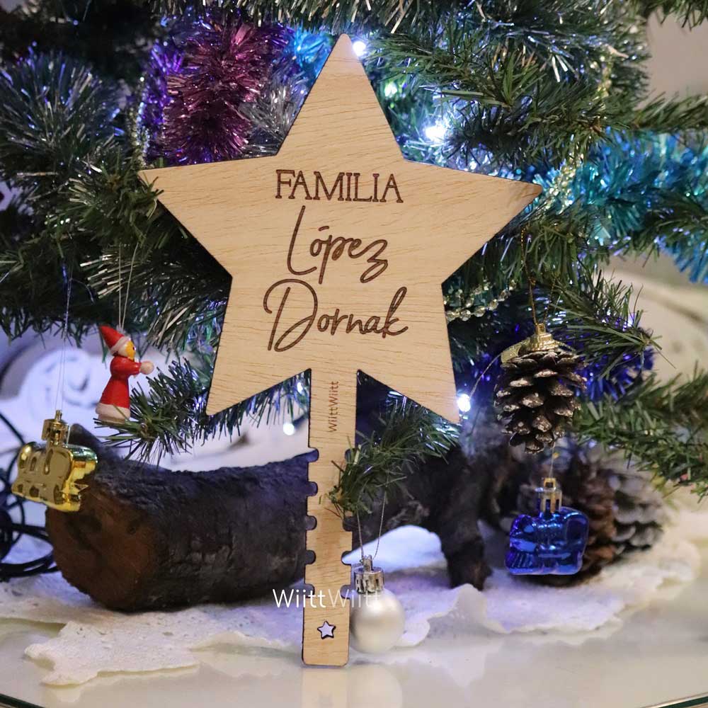 Estrella árbol apellidos de la familia - Imagen 2