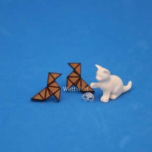 Pendientes pajarita