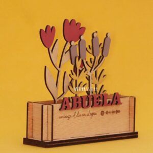 Florero con canción Spotify